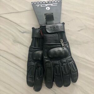 TORC Men's Black Motorcycle Gloves